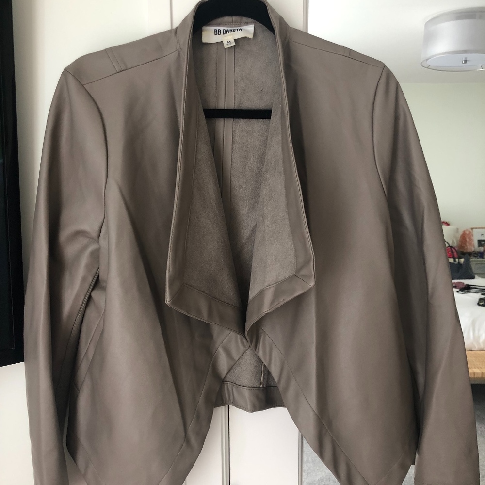 BB Dakota Faux Leather Jacket